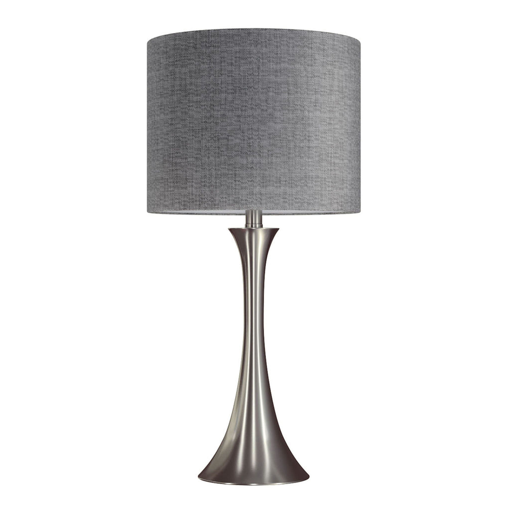 Lenuxe Semi Gloss Table Lamp Set | Hourglass Table Lamp Set of 2