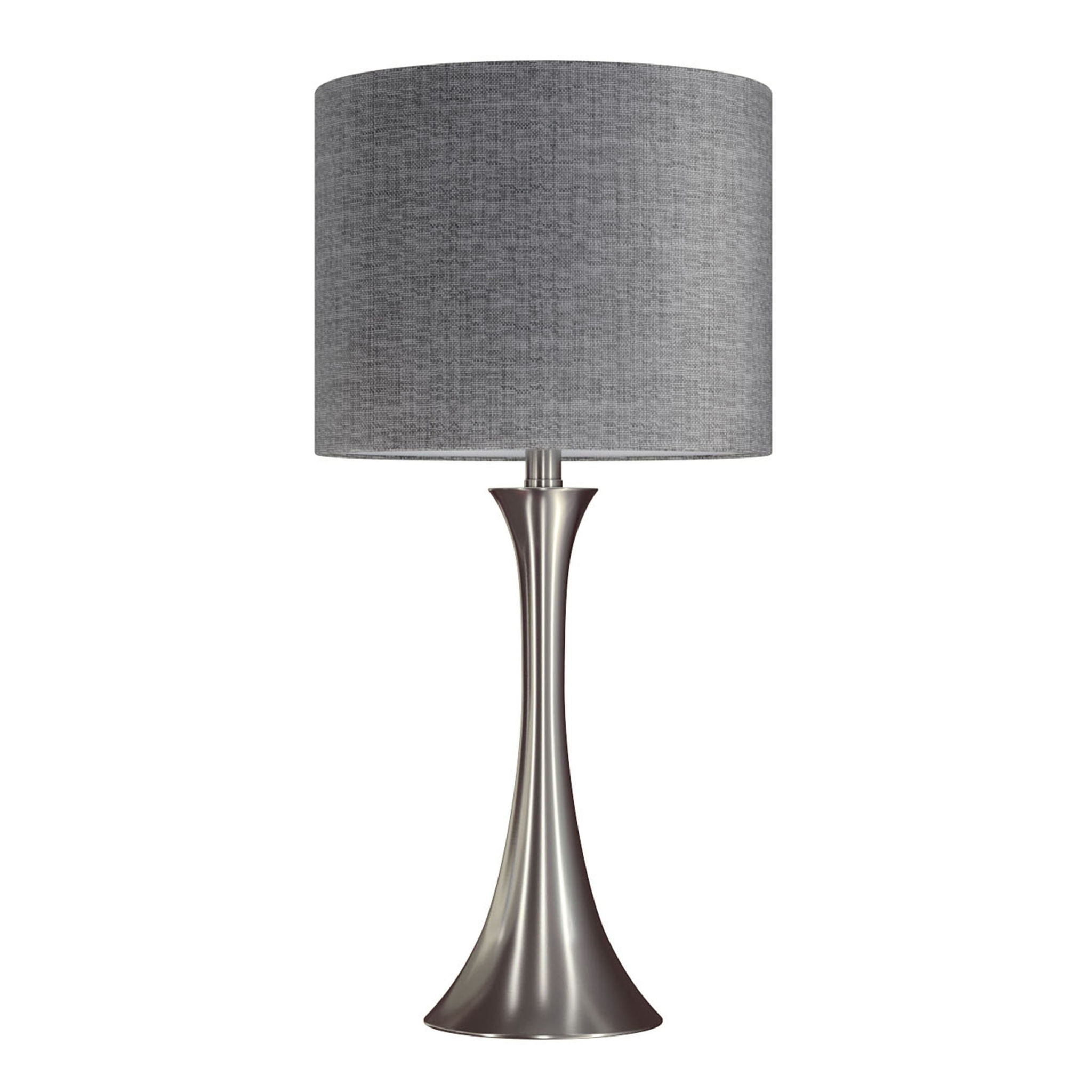 Lenuxe Semi Gloss Table Lamp Set | Hourglass Table Lamp Set of 2