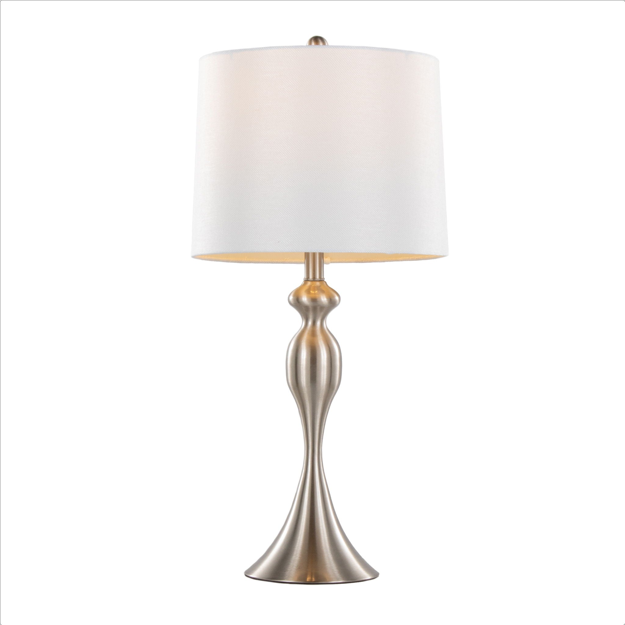 Ashland Hourglass Table Lamp Set | Large Contemporary Table Lamp Set of 2
