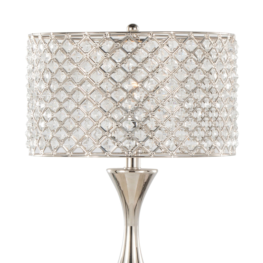 Topaz Tiered Table Lamp | Slim Curvaceous Contemporary Table Lamp