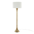 Lenuxe Hourglass Floor Lamp | Contemporary Curved Floor Lamp
