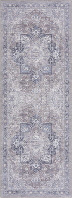 Abner Purple Area Rug