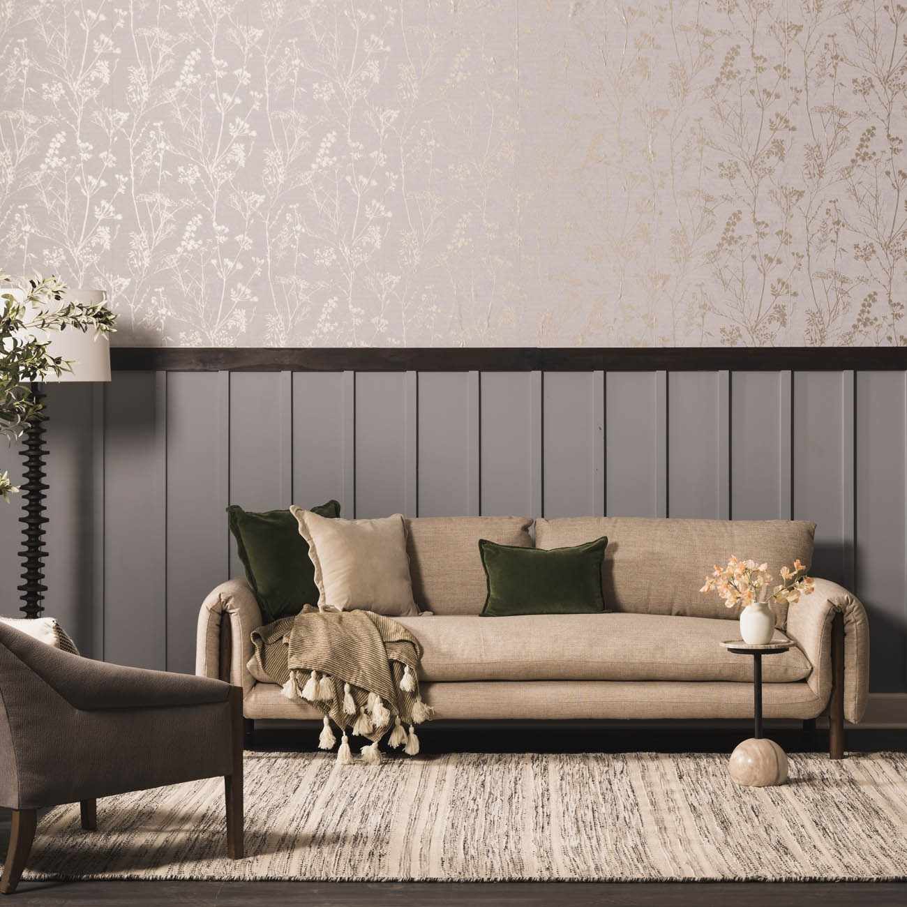 Arabi Hand Woven Wool Area Rug