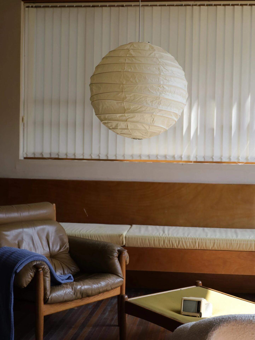 Akari D Series Pendant Lamp | Noguchi-Style Washi Paper & Bamboo Pendant Light – Vinlighting