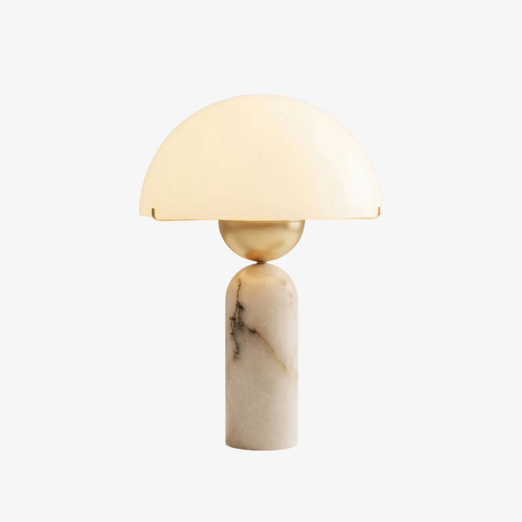 Alabaster Peono Table Lamp