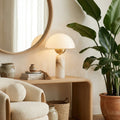 Alabaster Peono Table Lamp