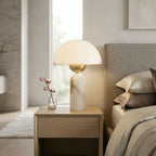 Alabaster Peono Table Lamp