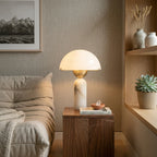 Alabaster Peono Table Lamp