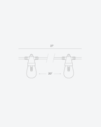 Ambience Pro Solar String Lights