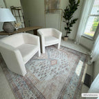 Analu Peach Area Rug