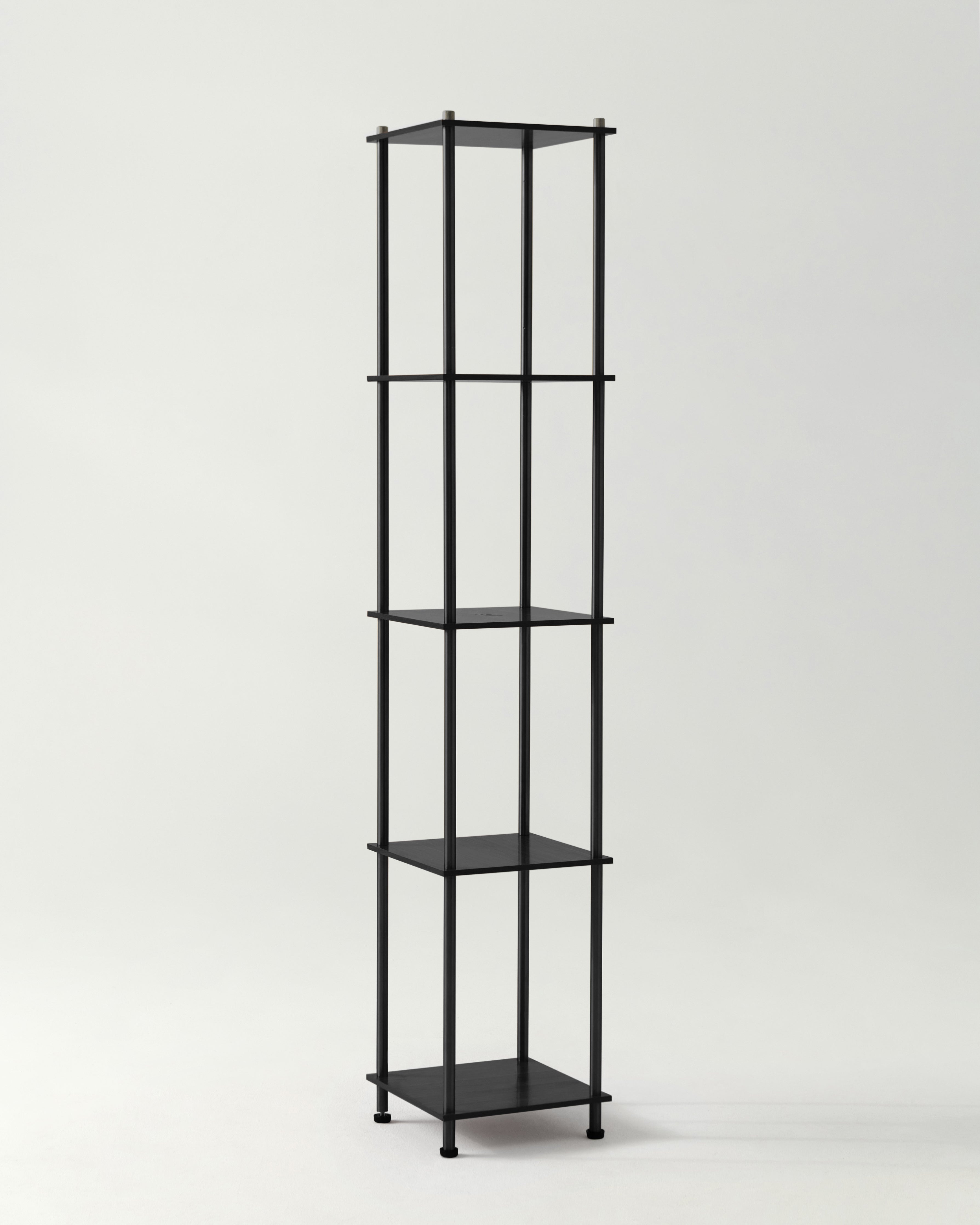 Aria Shelf Floor Lamp | Floor Lamp with Shelves – Brightech