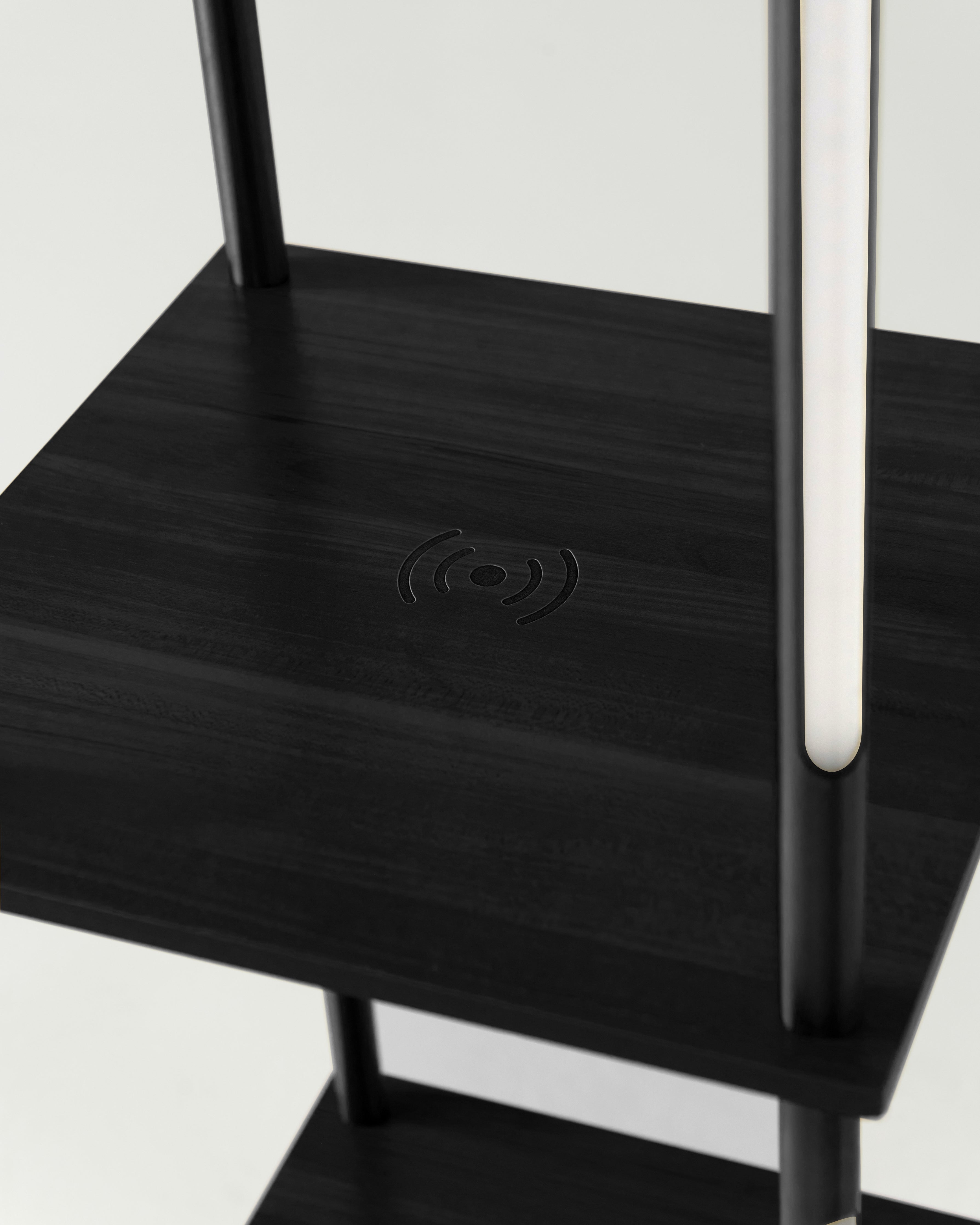 Aria Shelf Floor Lamp | Floor Lamp with Shelves – Brightech