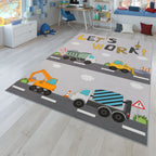 Construction Road Kids Play Mat