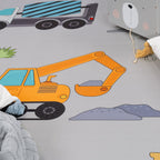 Construction Site Kids Play Mat
