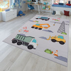 Construction Site Kids Play Mat