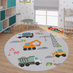 Construction Site Kids Play Mat