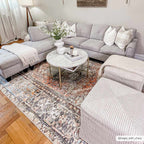 Beck Peach Area Rug