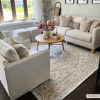 Hiti Beige Area Rug