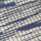 Brooklyn Blue Outdoor Rug | Double-Sided Design