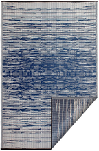Brooklyn Blue Outdoor Rug | Double-Sided Design