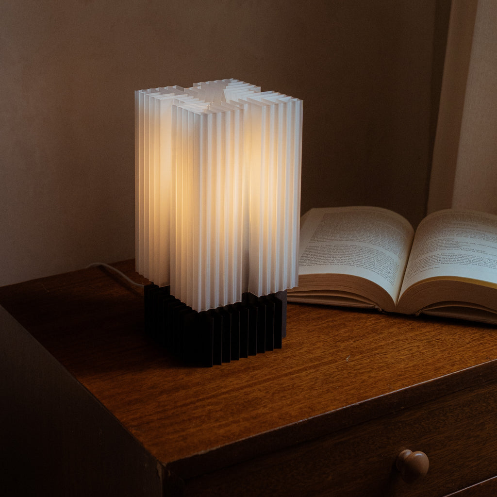 Brut Lamp | Brutalist Designer Table Lamp | Wooj Design