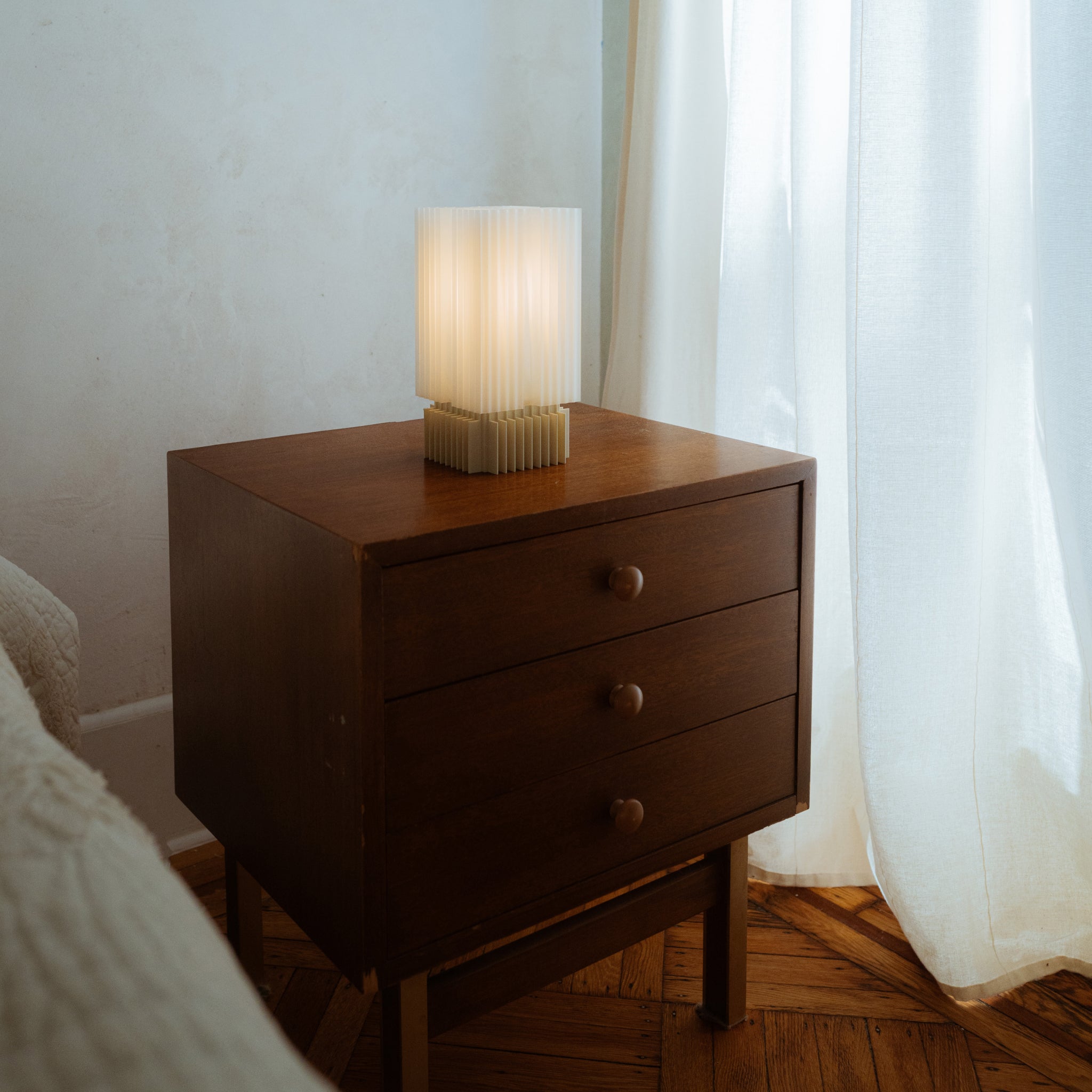 Brut Lamp | Brutalist Designer Table Lamp | Wooj Design