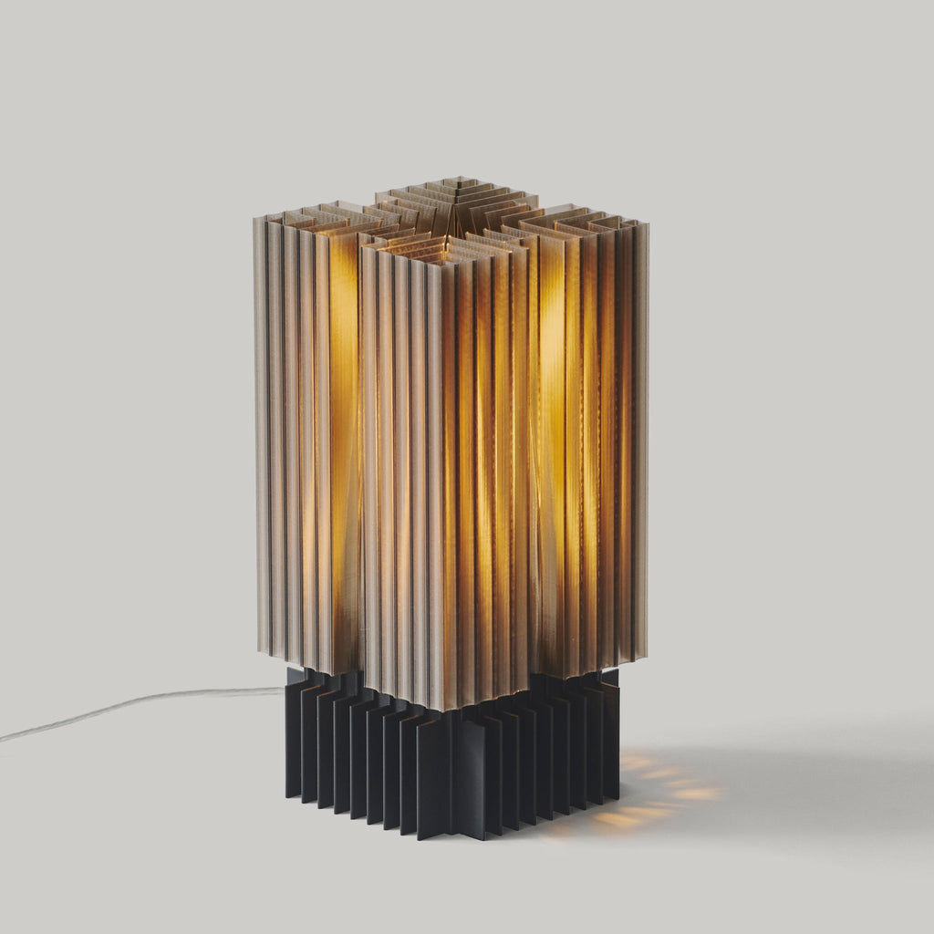 Brut Lamp | Brutalist Designer Table Lamp | Wooj Design