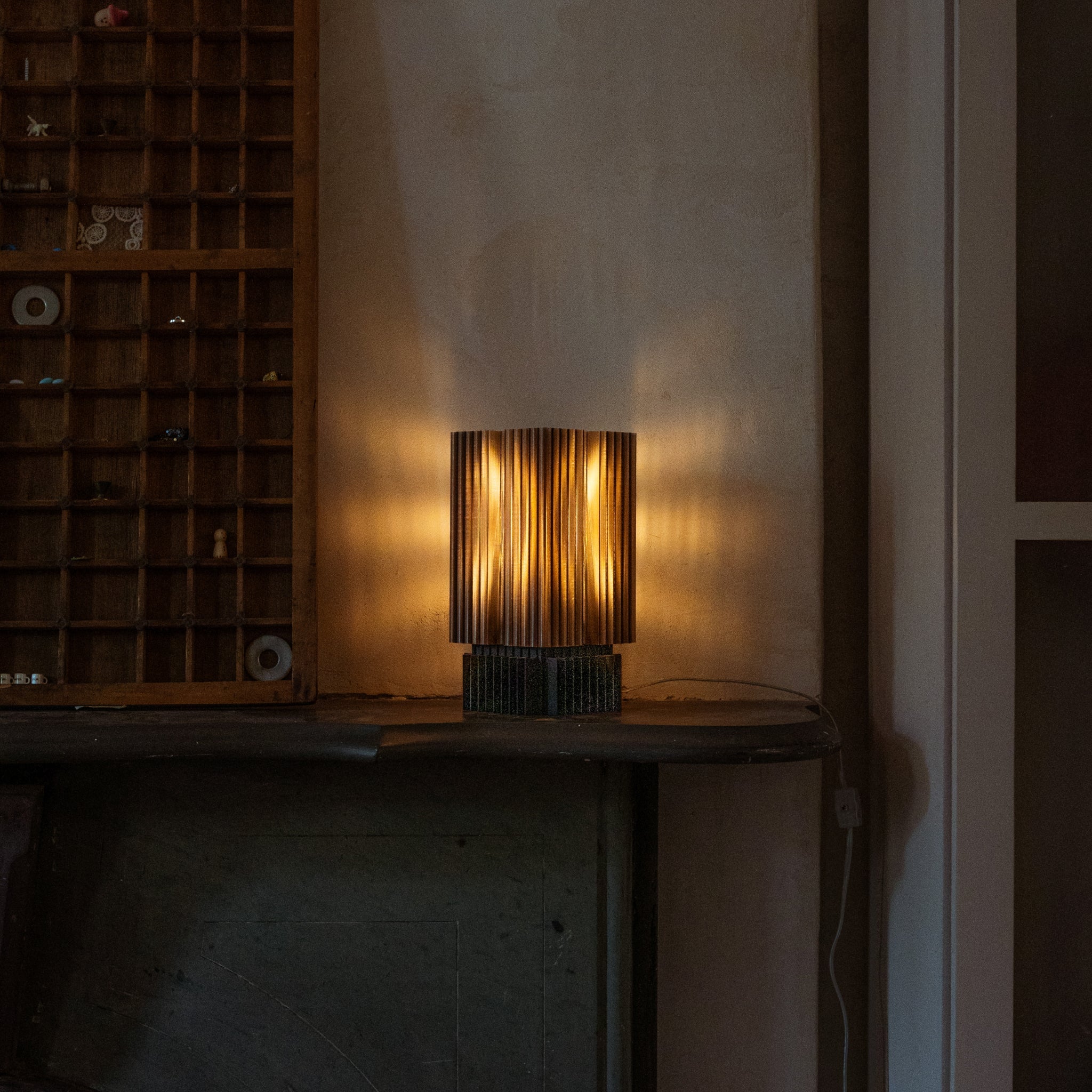 Brut Lamp | Brutalist Designer Table Lamp | Wooj Design