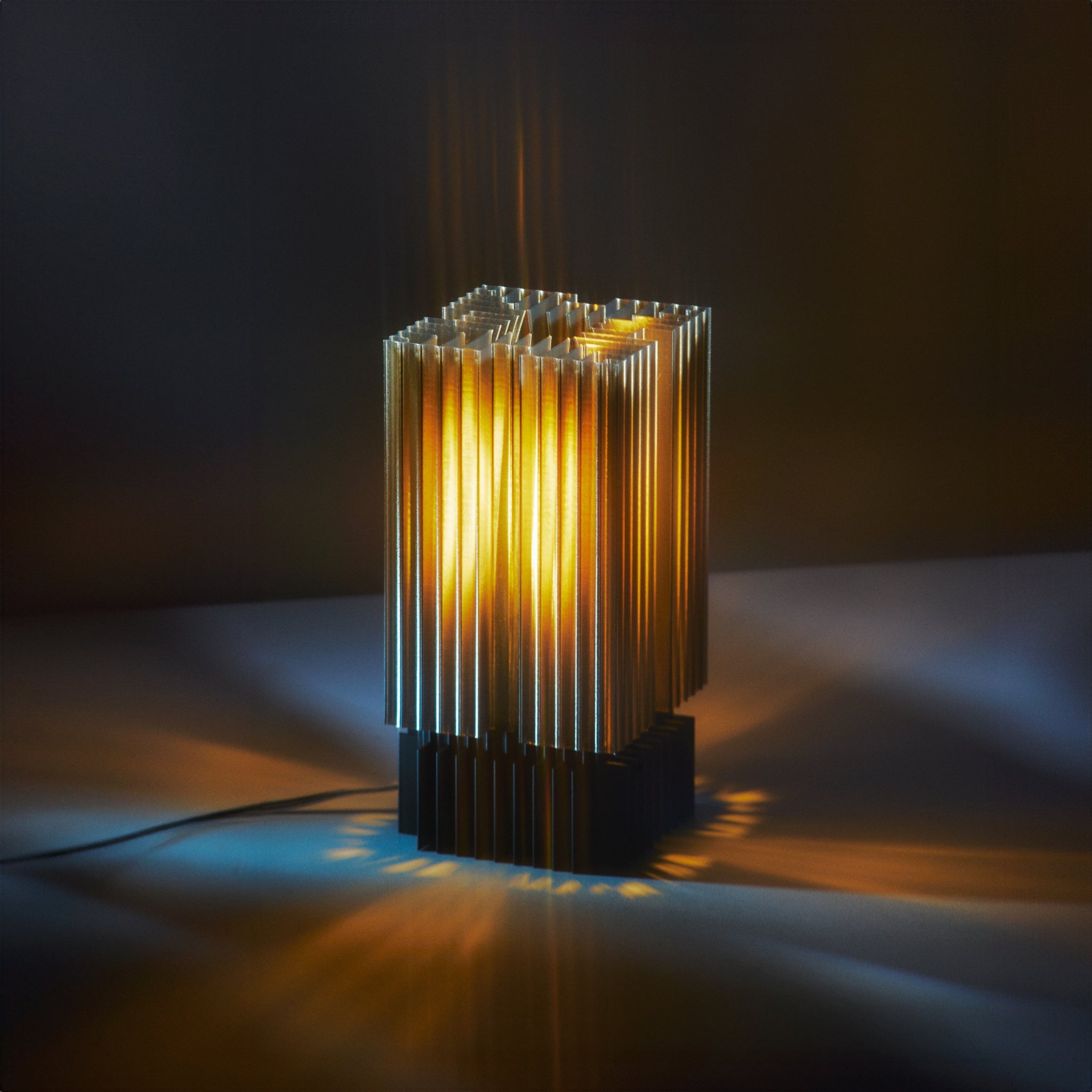 Brut Lamp | Brutalist Designer Table Lamp | Wooj Design