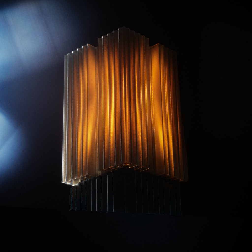 Brut Lamp | Brutalist Designer Table Lamp | Wooj Design