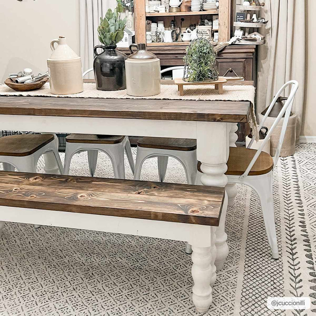 Burdette Soft Neutral Farmhouse Area Rug | Plush Comfort Underfoot – Hauteloom