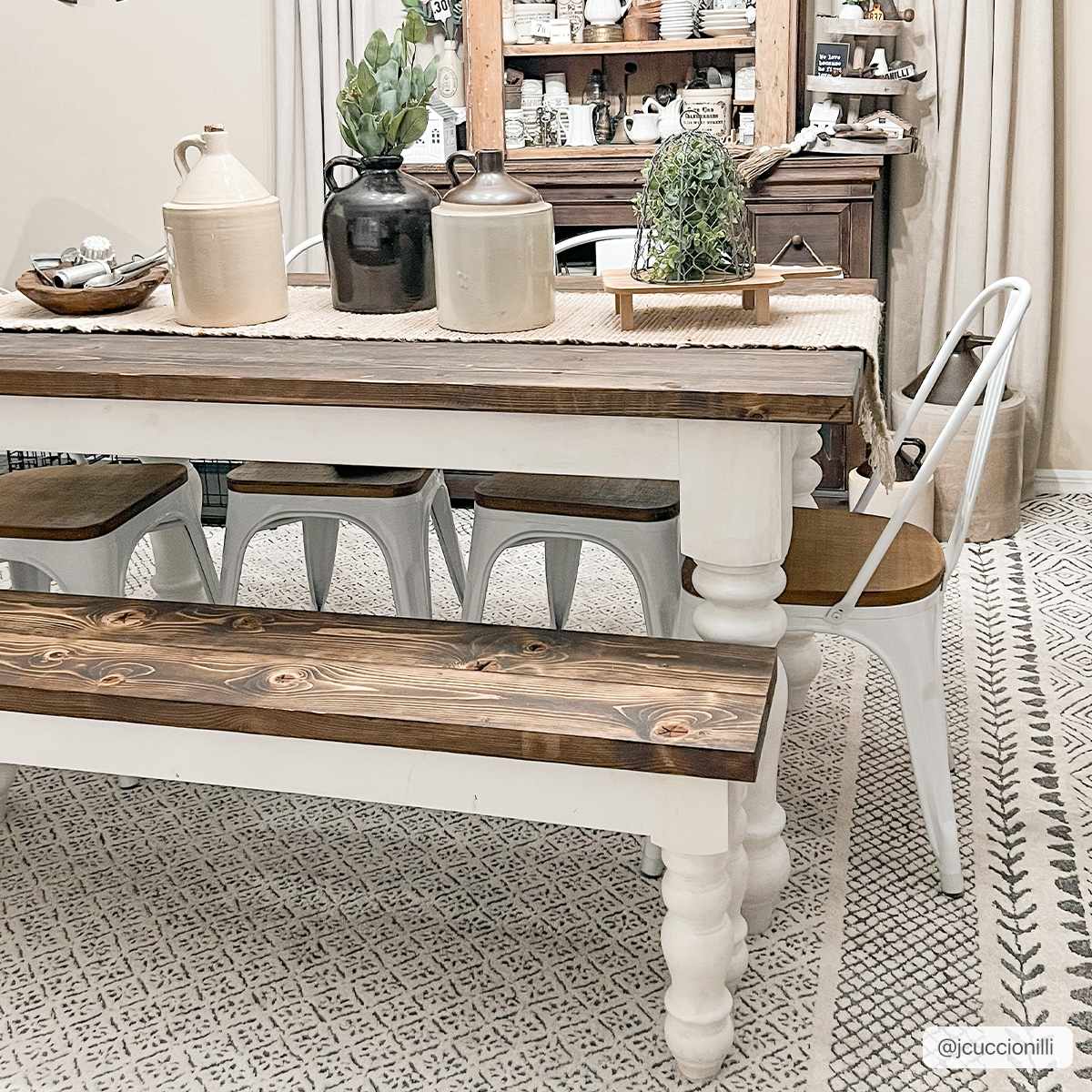 Burdette Soft Neutral Farmhouse Area Rug | Plush Comfort Underfoot – Hauteloom