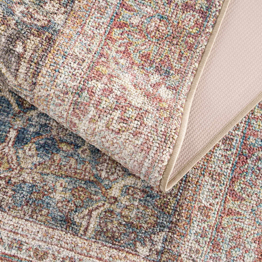 Avel Washable Area Rug | Traditional Bordered Design