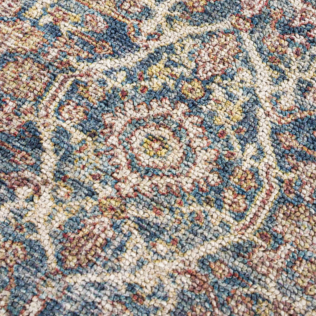 Avel Washable Area Rug | Traditional Bordered Design