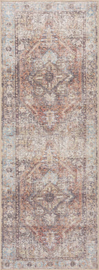 Beck Peach Area Rug