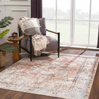 Beck Peach Area Rug