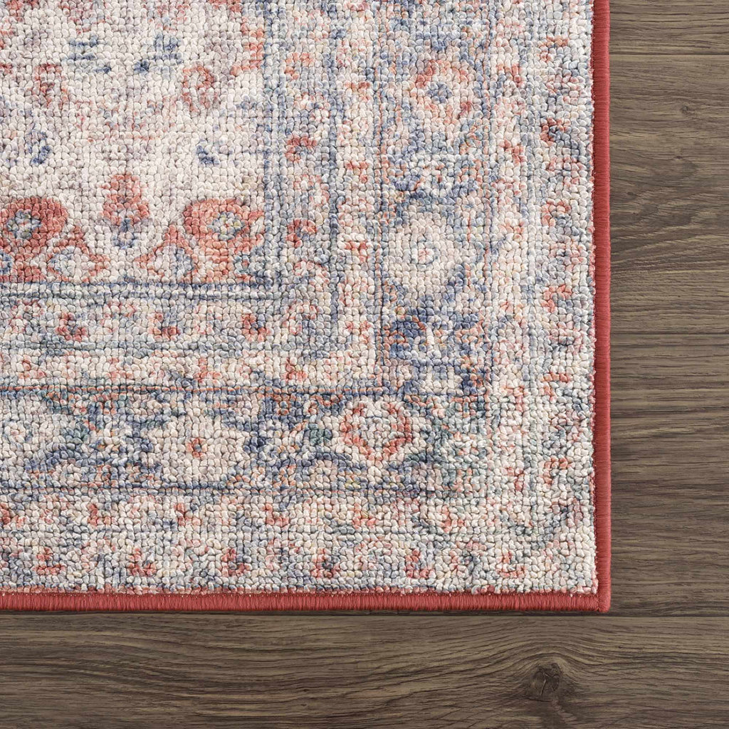 Ambre Washable Area Rug | Distressed Traditional Oriental Design – Hauteloom