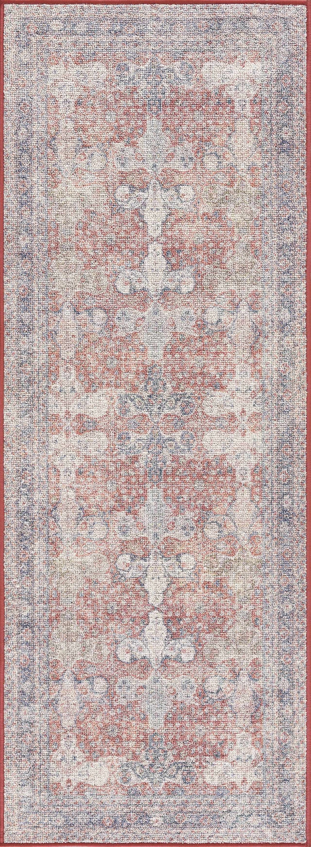 Ambre Washable Area Rug | Distressed Traditional Oriental Design – Hauteloom