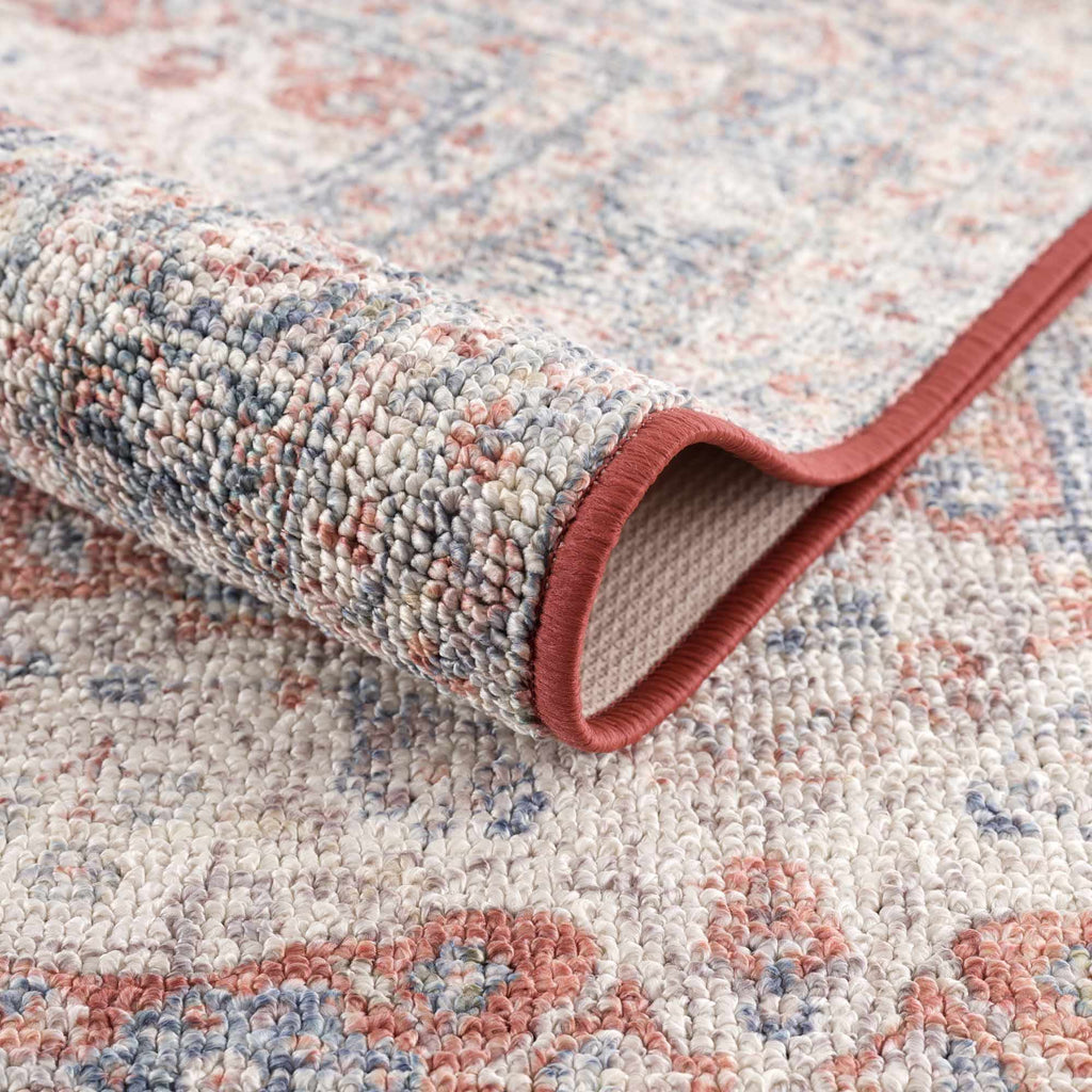 Ambre Washable Area Rug | Distressed Traditional Oriental Design – Hauteloom