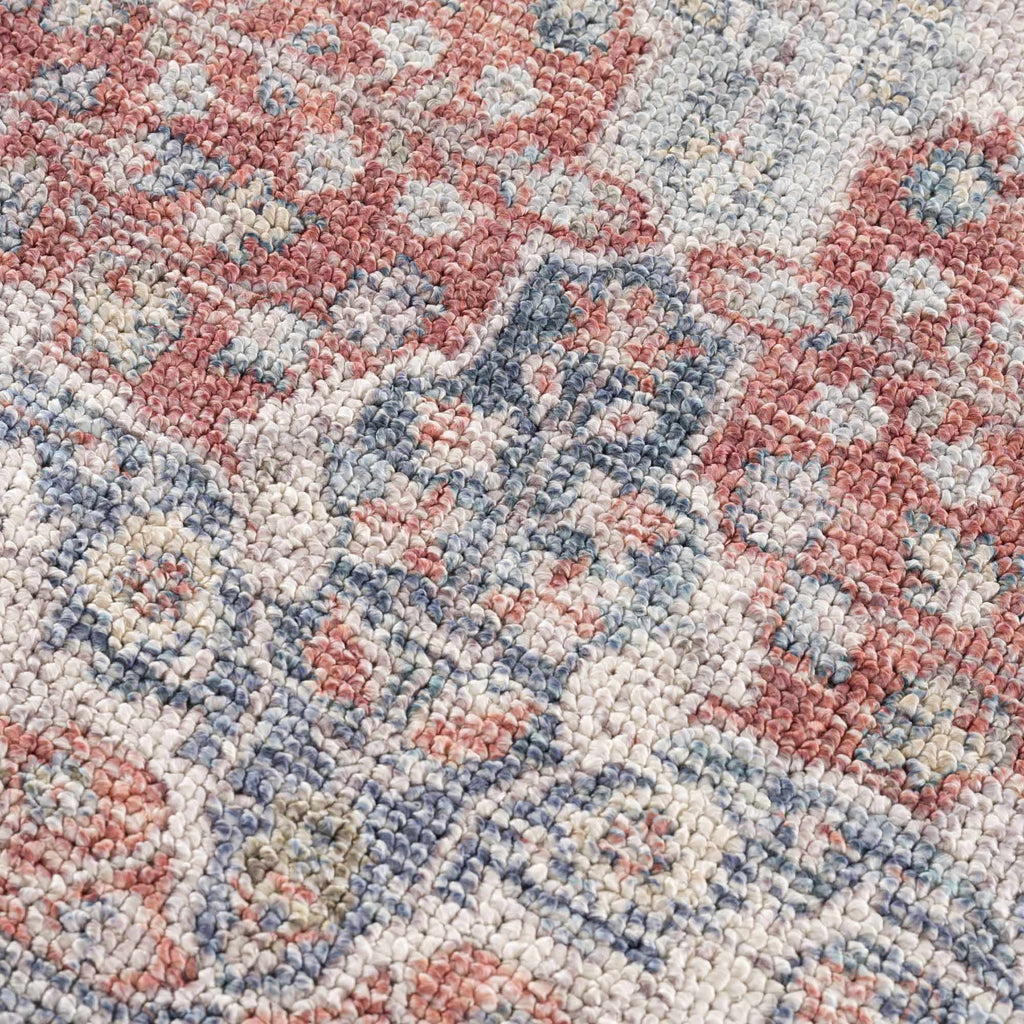 Ambre Washable Area Rug | Distressed Traditional Oriental Design – Hauteloom