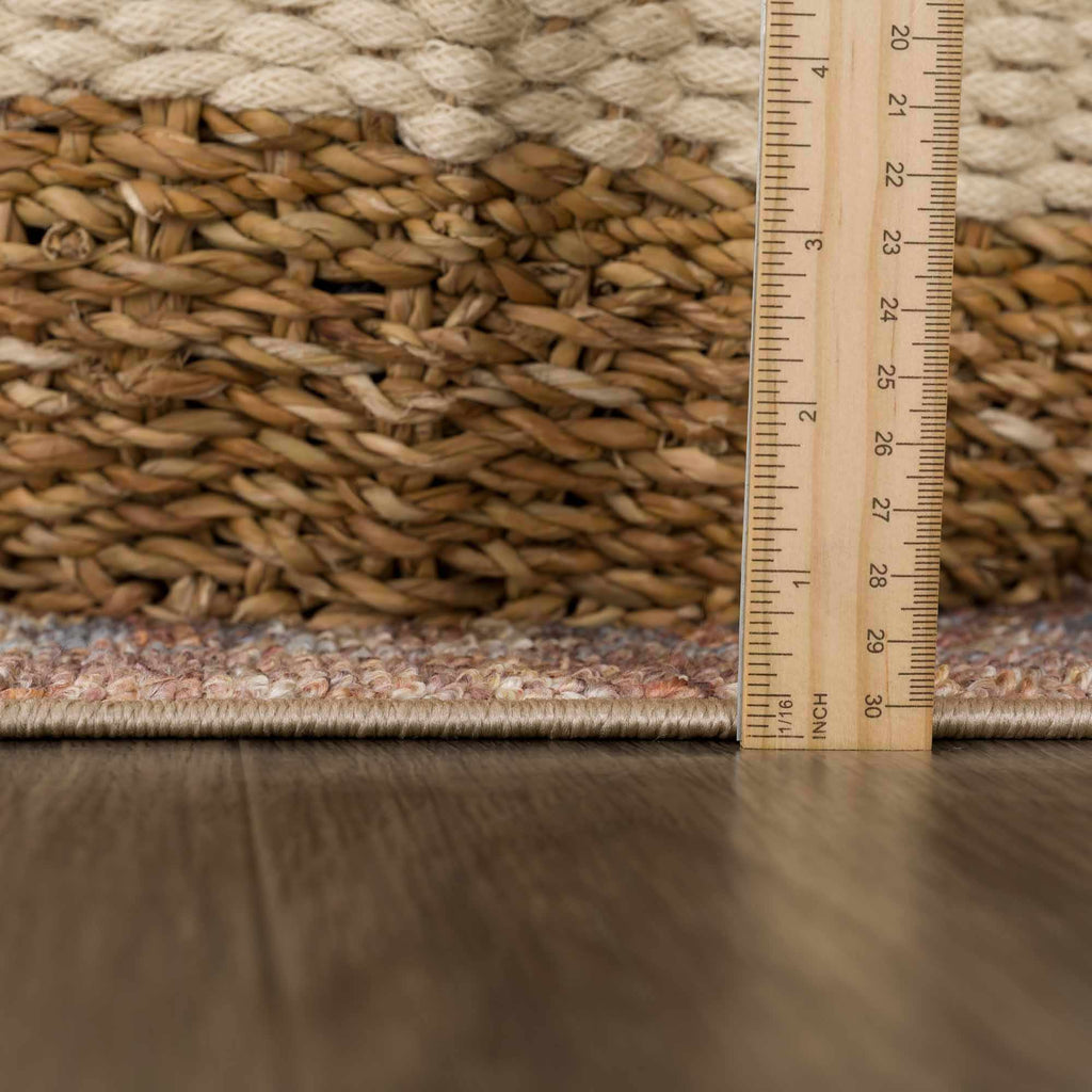Anshu Peach Washable Area Rug | Vintage Boho Turkish-Inspired Design – Hauteloom
