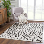 Cansu Polka Dot Area Rug