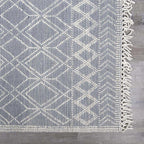 Ramsbury Trellis Wool & Cotton Area Rug
