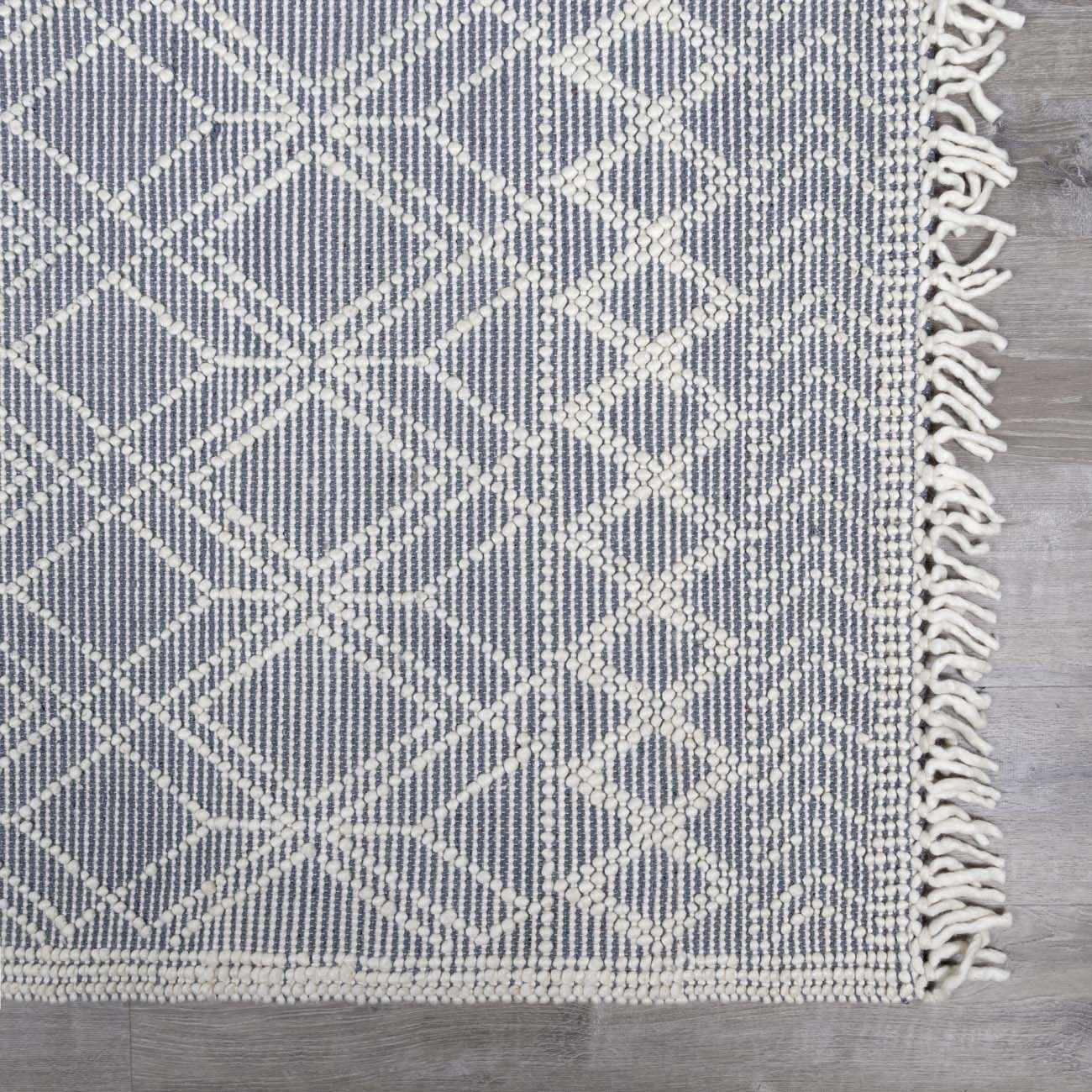 Ramsbury Trellis Wool & Cotton Area Rug