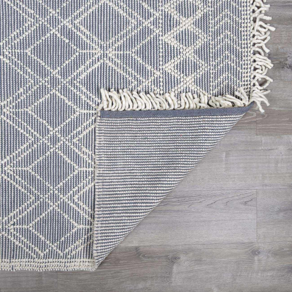 Ramsbury Trellis Wool & Cotton Area Rug