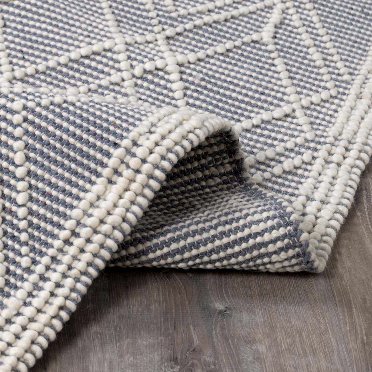 Ramsbury Trellis Wool & Cotton Area Rug
