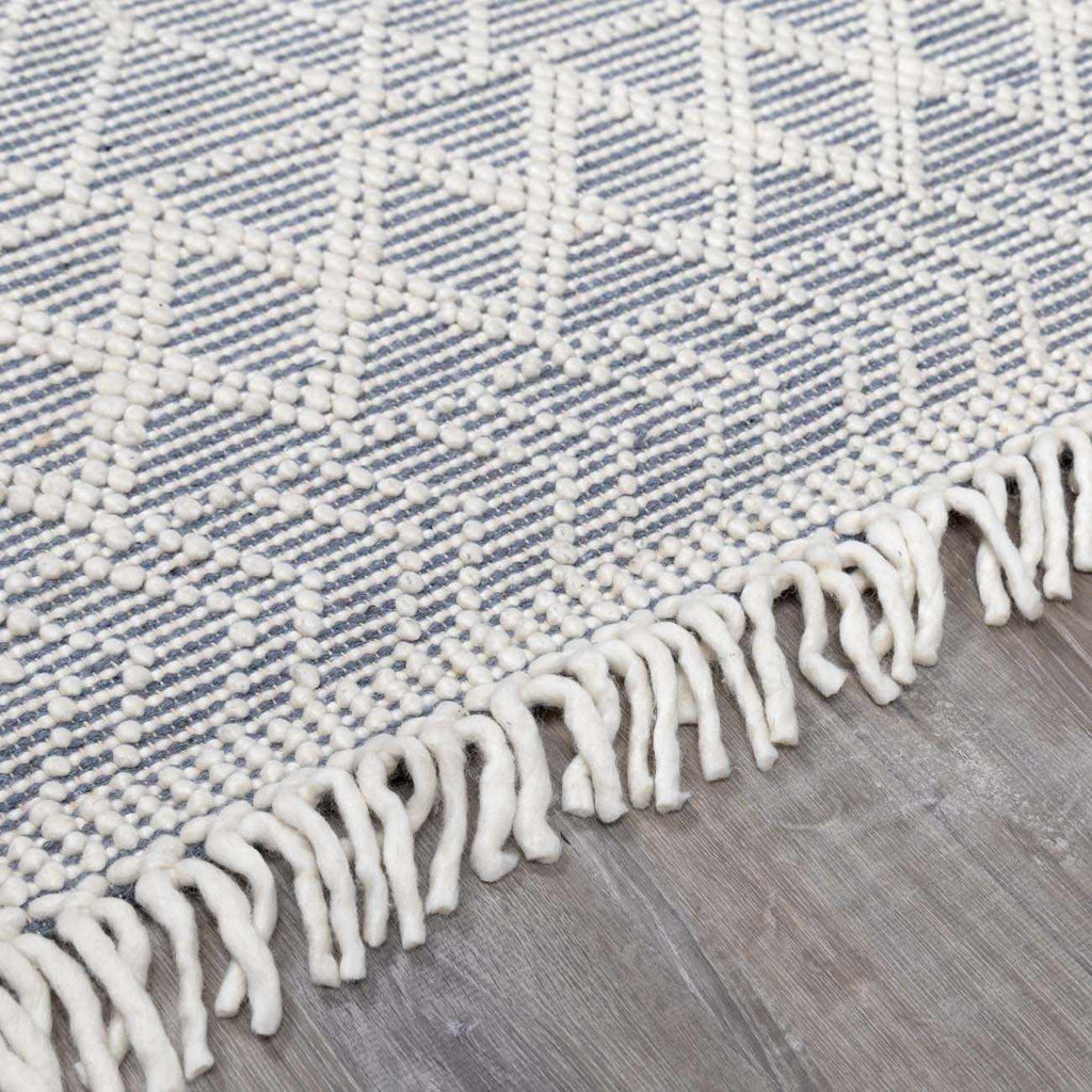 Ramsbury Trellis Wool & Cotton Area Rug
