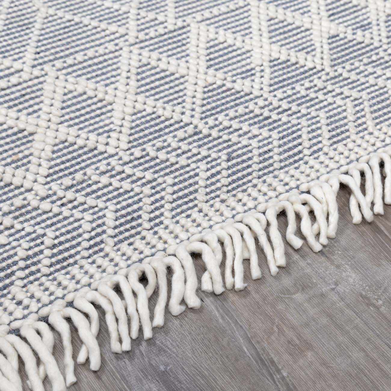 Ramsbury Trellis Wool & Cotton Area Rug