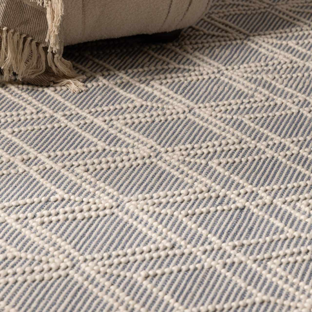 Ramsbury Trellis Wool & Cotton Area Rug