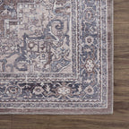 Abner Purple Area Rug
